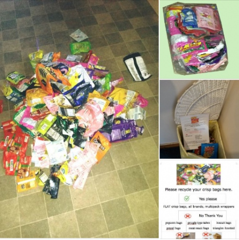 Crisp Packet Recycling